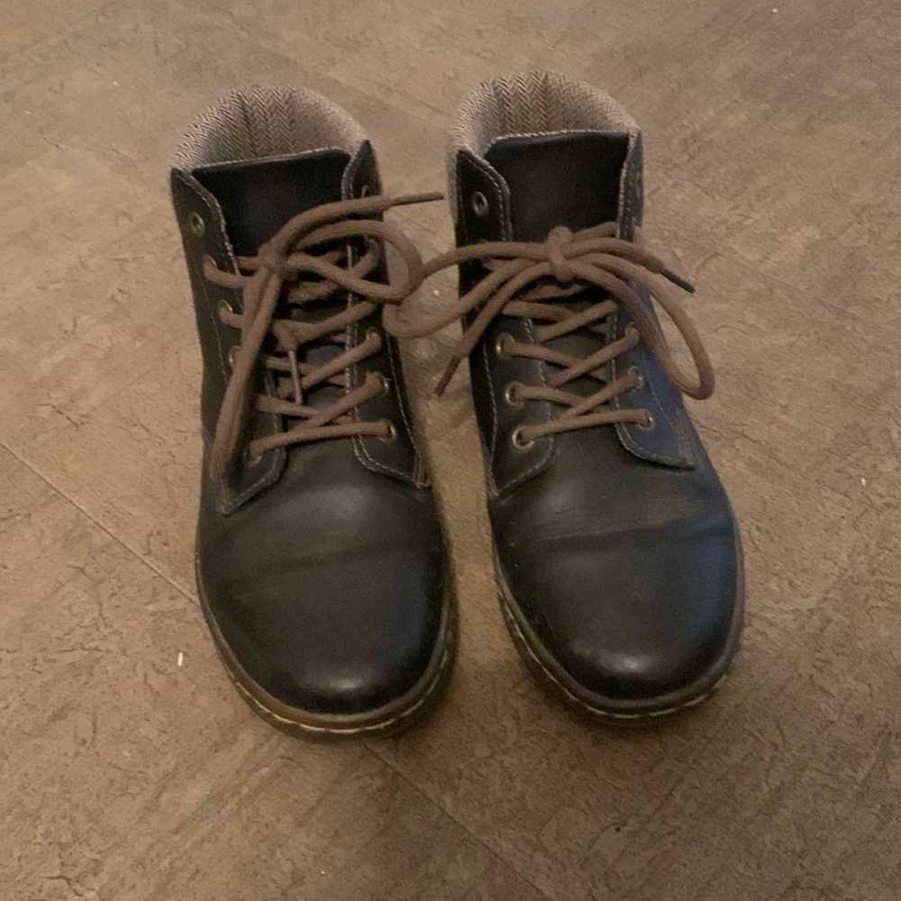 Dr. Martens leather shoe
